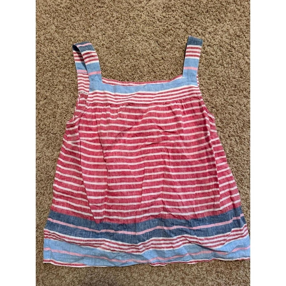 Women's Talbots Size M 100% linen top